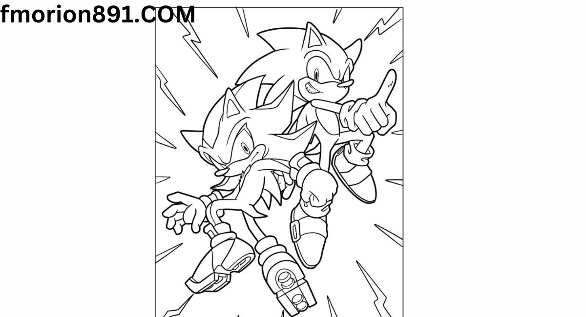 All New Sonic Coloring Pages 2024: Engaging Activities for Sonic Fans