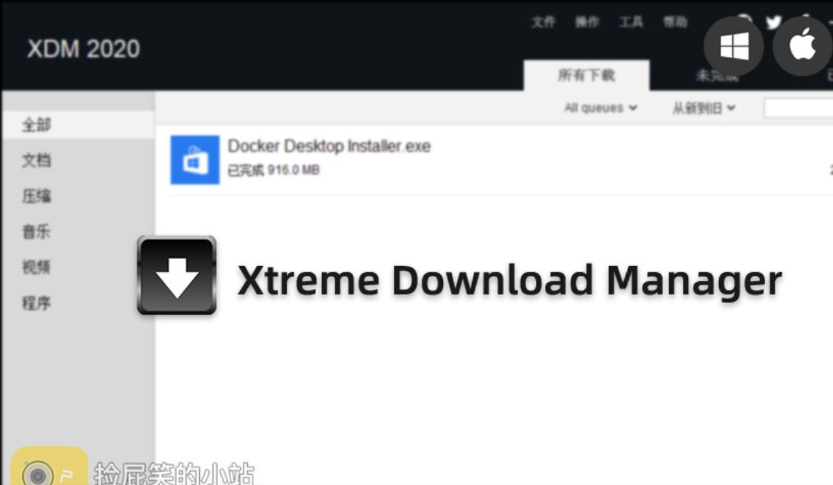 xtreme download manager chrome扩充功能