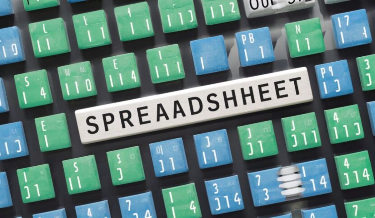 spreadsheet rectangles